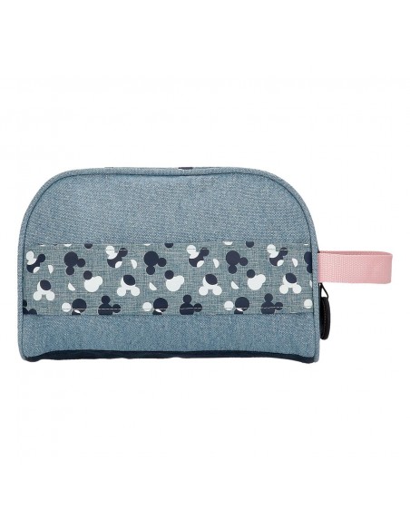NECESER DOBLE COMPARTIMENTO MICKEY DENIM
