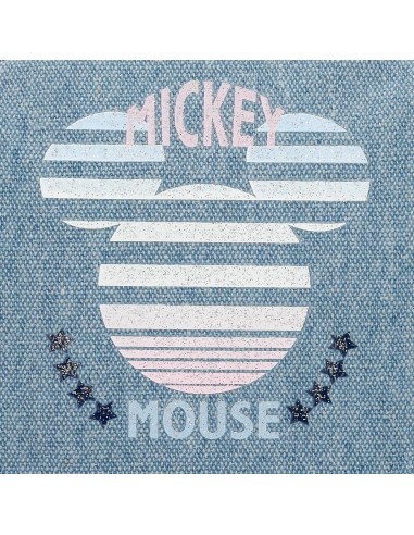 NECESER DOBLE COMPARTIMENTO MICKEY DENIM