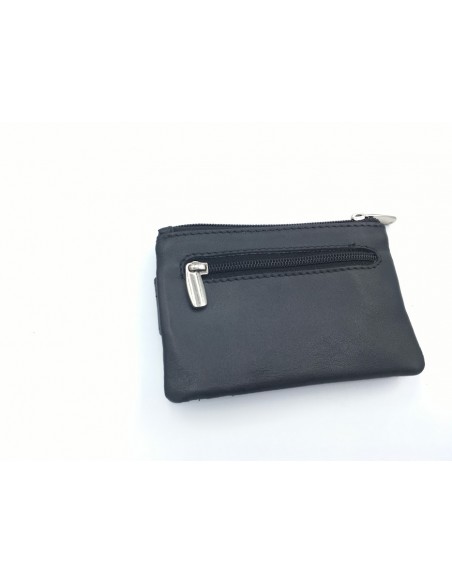 MONEDERO TARJETERO PIEL KRONOS