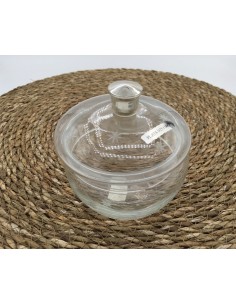 BOMBONERA CRISTAL PEQ. PLATA