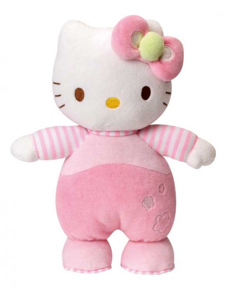 PELUCHE HELLO KITTY SONAJERO BEBE 21CM