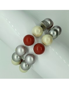 PULSERA PERTGAZ  PIEDRAS DOBLE 2