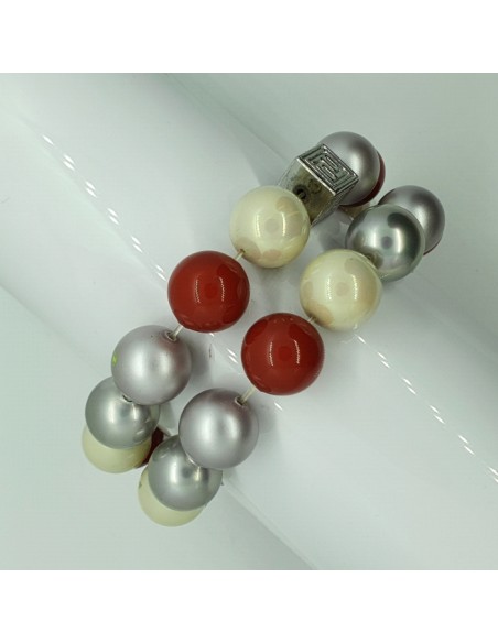 PULSERA PERTGAZ  PIEDRAS DOBLE