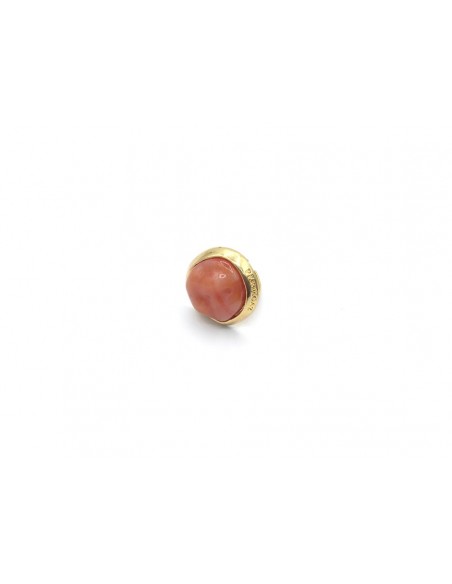 ANILLO DORADO CON PIEDRA RESINA PERTEGAZ