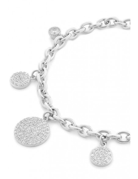 PULSERA CADENA CIRCULOS ZIRCONITAS U.S.POLO ASSN.