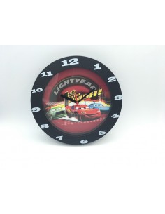 RELOJ DE PARED CARS