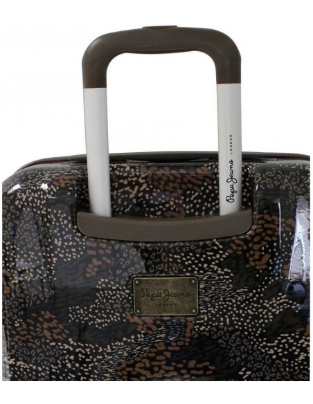 MALETA CABINA MARRON PEPE JEANS