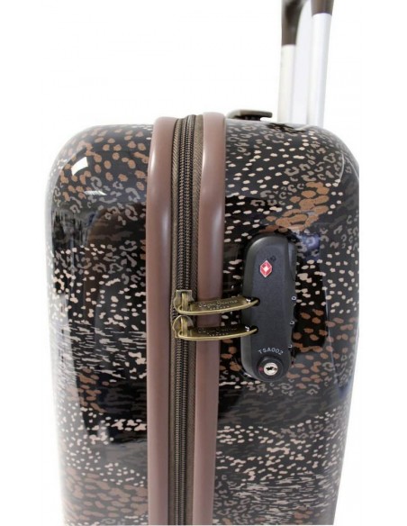 MALETA CABINA MARRON PEPE JEANS