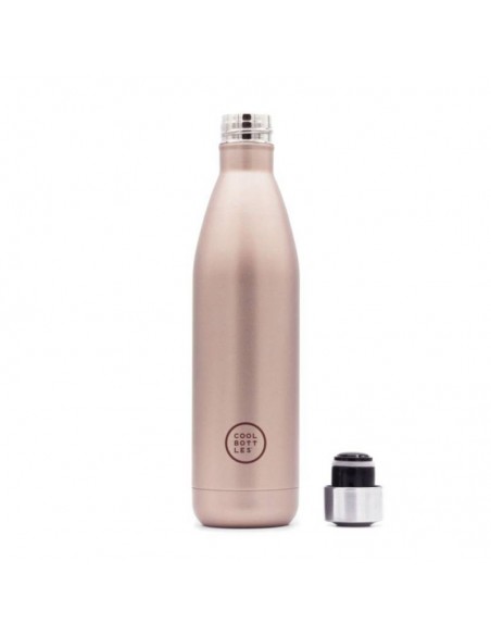 BOTELLA TERMICA COOL BOTTLES METALLIC ROSE 750ML