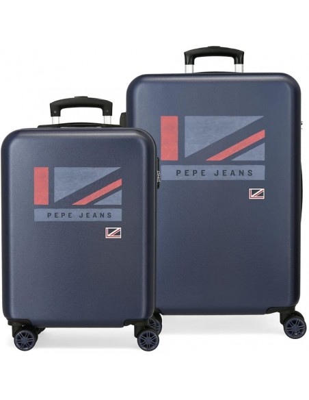 JUEGO MALETAS ABS PEPE JEANS AIDAN 55/65CM