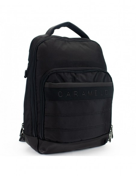 MOCHILA PORTAORDENADOR CASUAL CARAMELO