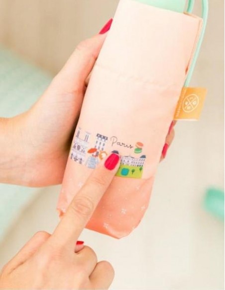 PARAGUAS PEQUEÑO MR. WONDERFUL LOVELY STREET - PARIS