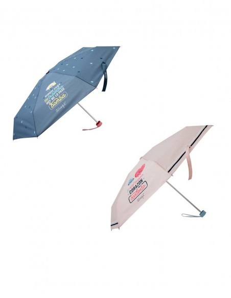 PARAGUAS PEQUEÑO AL MAL TIEMPO CORAZON CONTENTO MR WONDERFUL