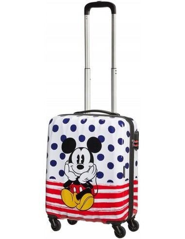 MALETA CABINA MICKEY  BLUE DOTS...