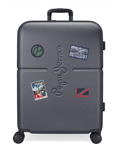 MALETA EXTENSIBLE ABS CHEST MARINO 70CM PEPE JEANS