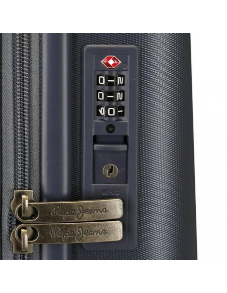MALETA EXTENSIBLE ABS CHEST MARINO 70CM PEPE JEANS