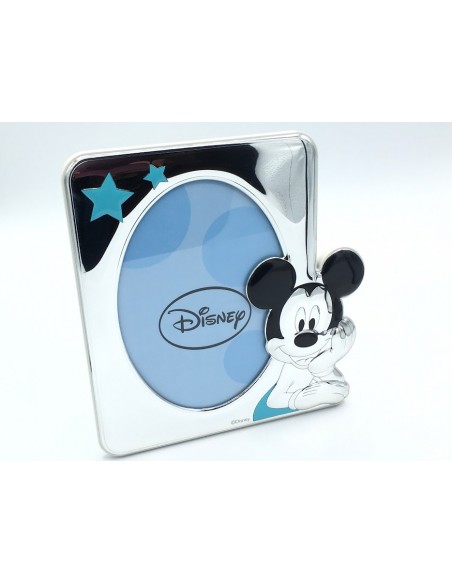 PORTAFOTOS MICKEY AZUL ESTRELLAS