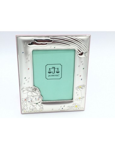 PORTAFOTOS GATITOS LLUVIA PLATA DE...